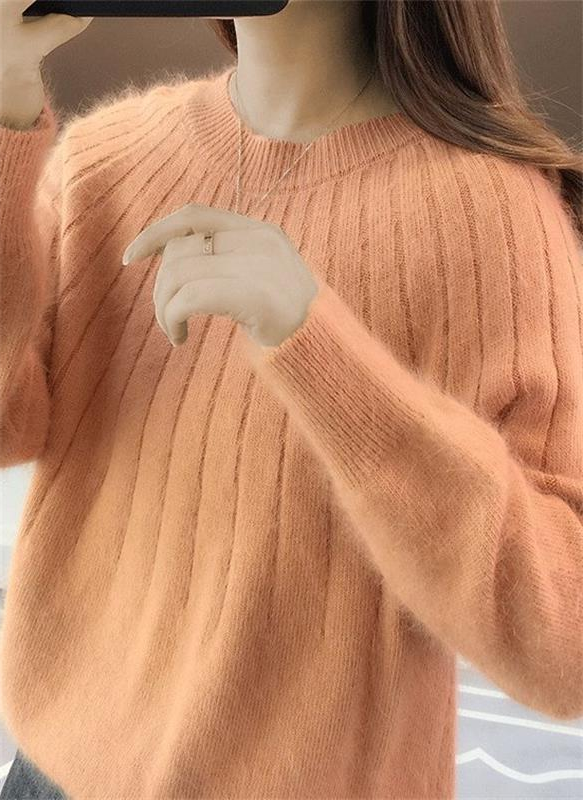 Luxurious Cashmere Knit Sweater for Women - Cozy Elegance