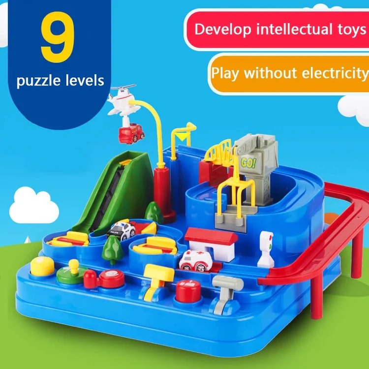GearUp Interactive Vehicle Adventure Track – Hands-On Play Set