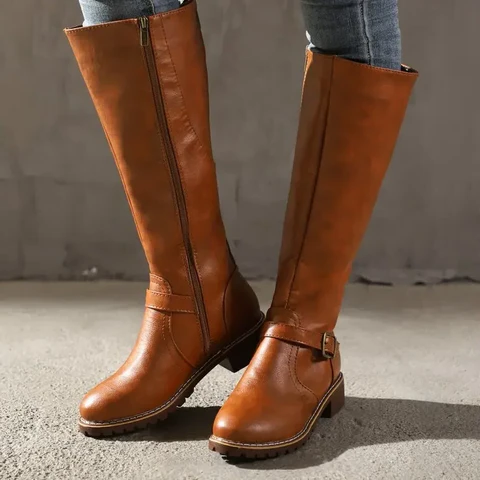 Chic Leather Boots – Stylish Footwear for Every Event