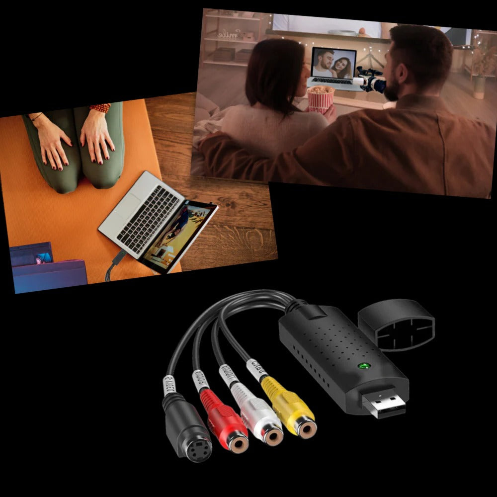 Digital Video Transfer Hub with USB Connectivity
