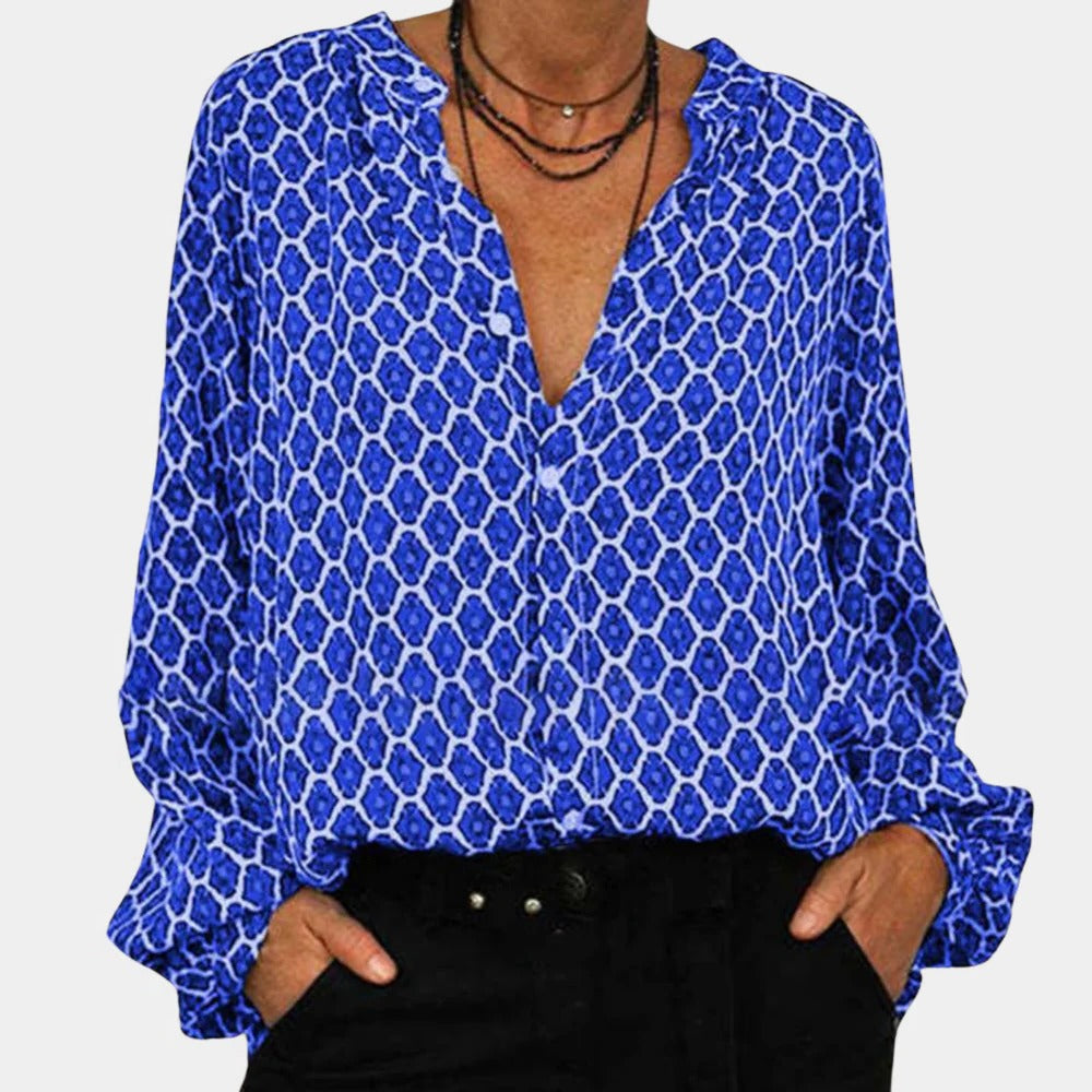 Relaxed Fit Women's Everyday Blouse