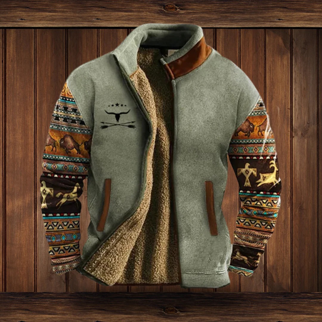 Men's Versatile Fleece Jacket for Outdoor Comfort