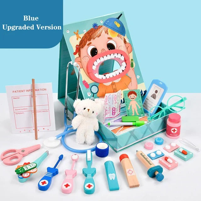 Kid-Friendly Dental Care Pretend Play Set