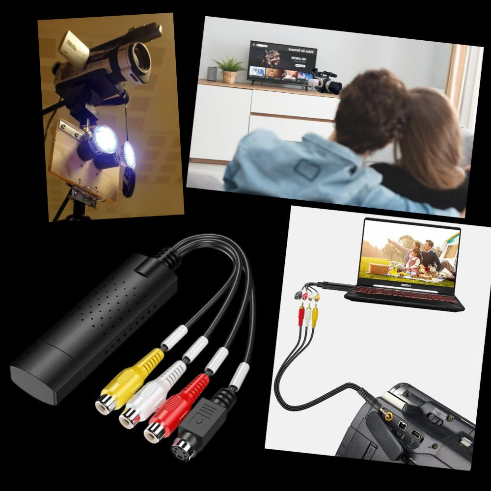 Digital Video Transfer Hub with USB Connectivity