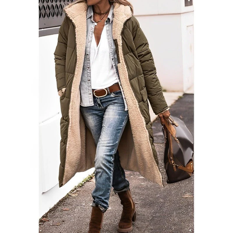Chic Long Women’s Winter Coat for Ultimate Comfort