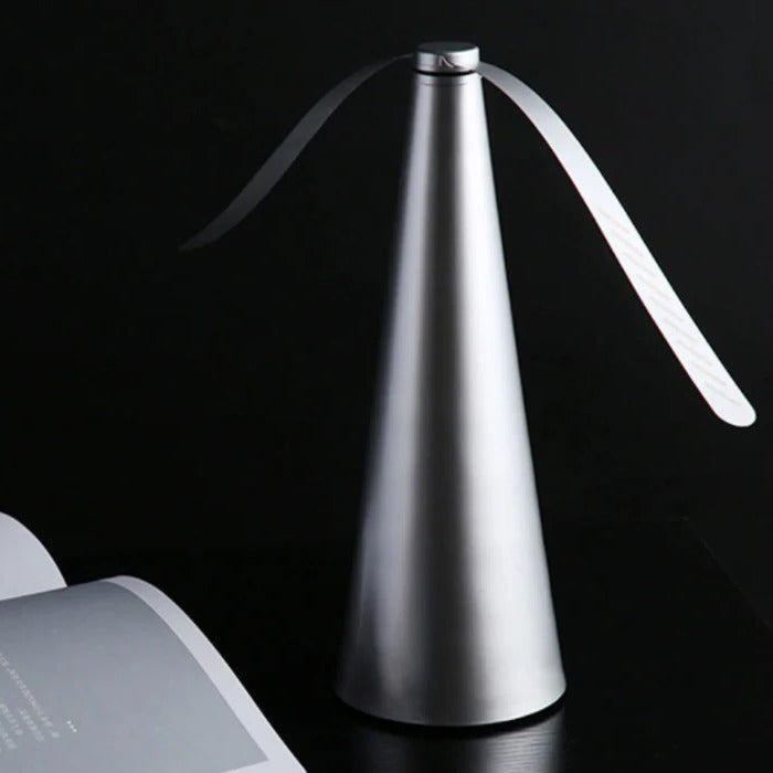 Portable Insect Defense Fan for Dining Spaces