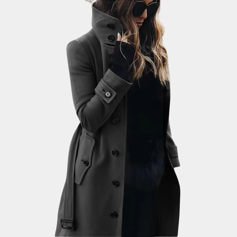 Elegant Long Coat for Women – Timeless Style & Comfort