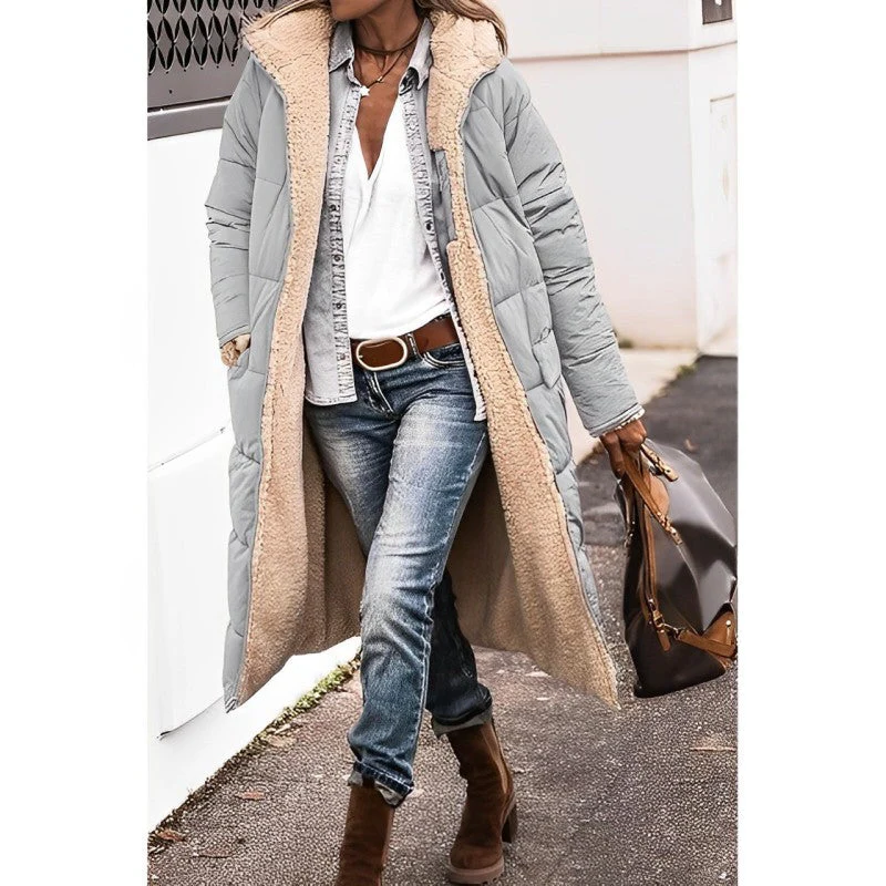 Chic Long Women’s Winter Coat for Ultimate Comfort