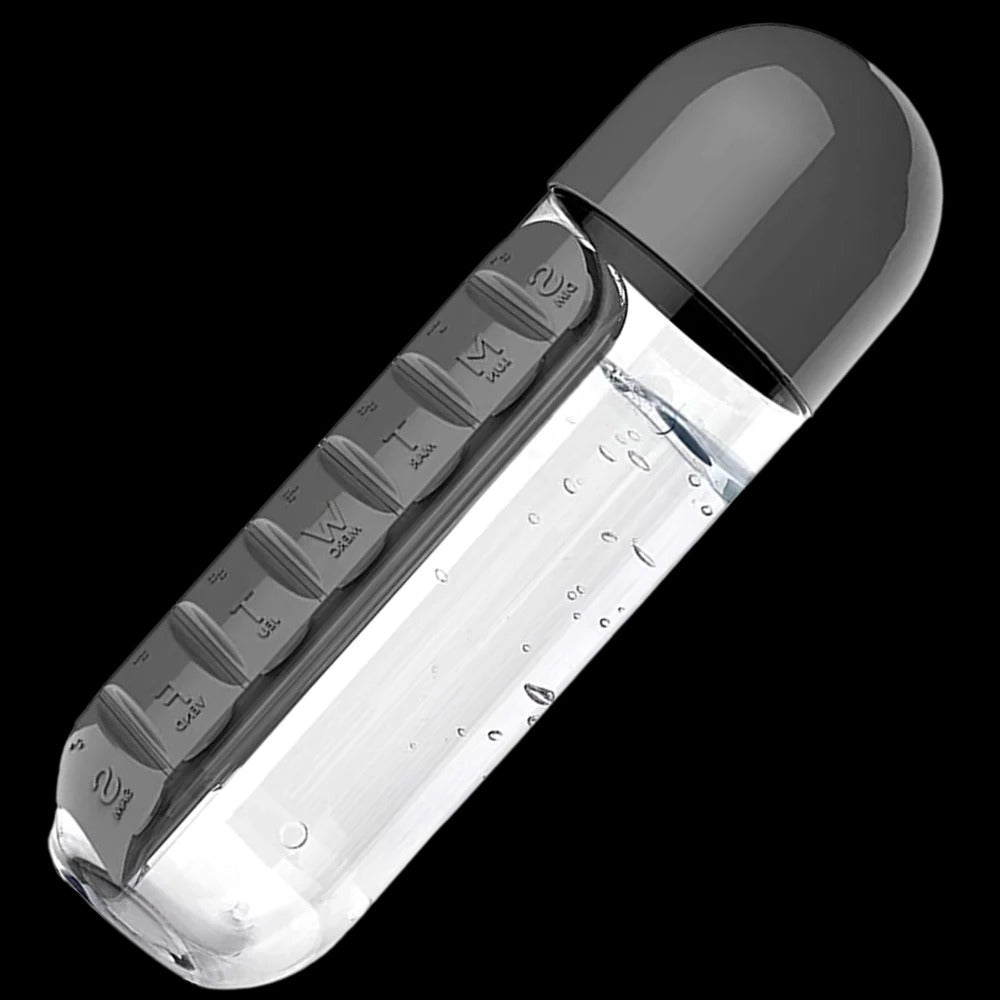 Hydration Companion with Medication Organizer