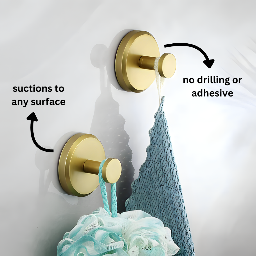 Effortless Suction Hooks for Instant Organization