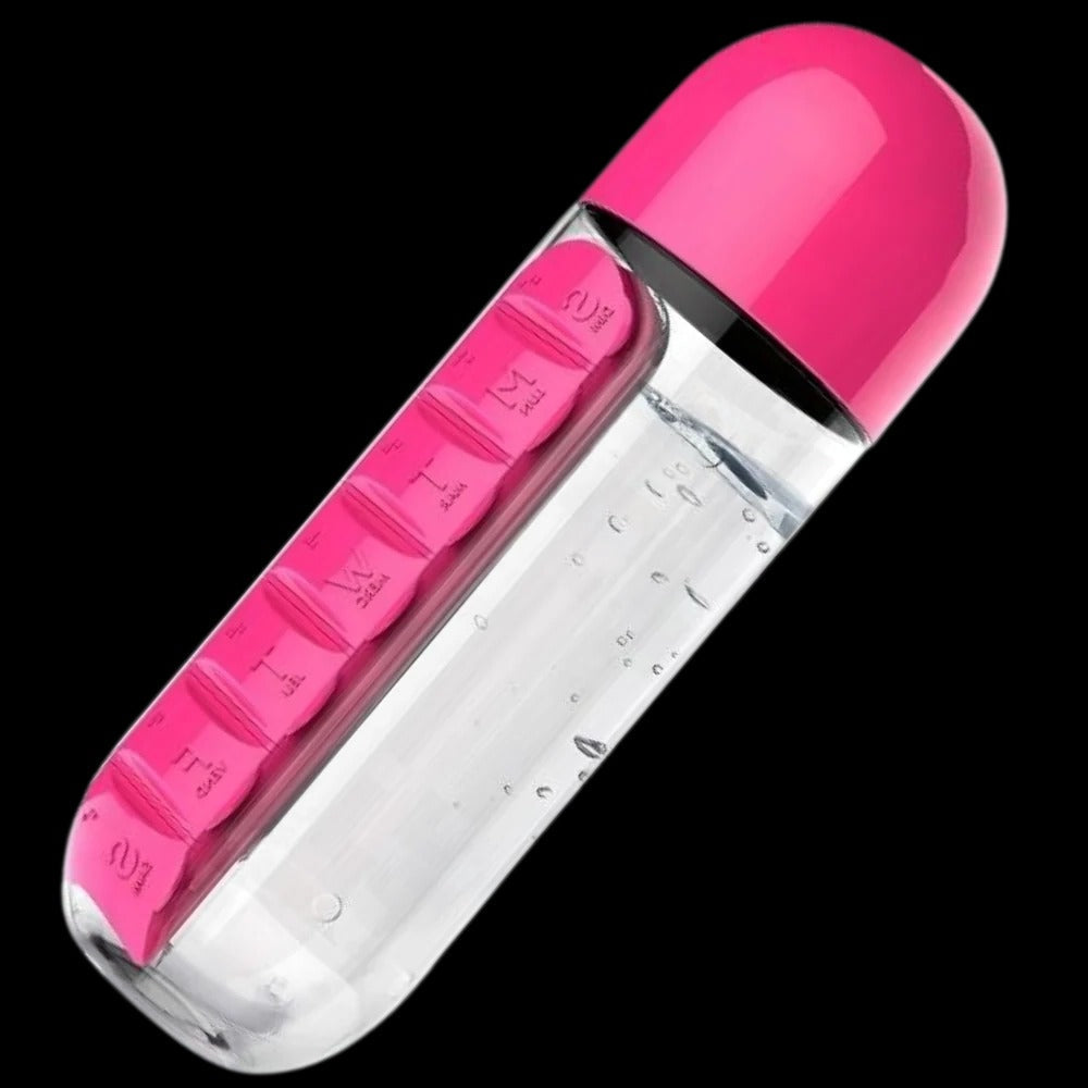 Hydration Companion with Medication Organizer
