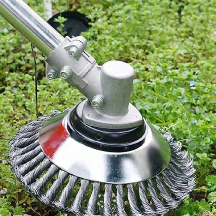 Sturdy Weed Removal Wheel for Powerful Yard Care