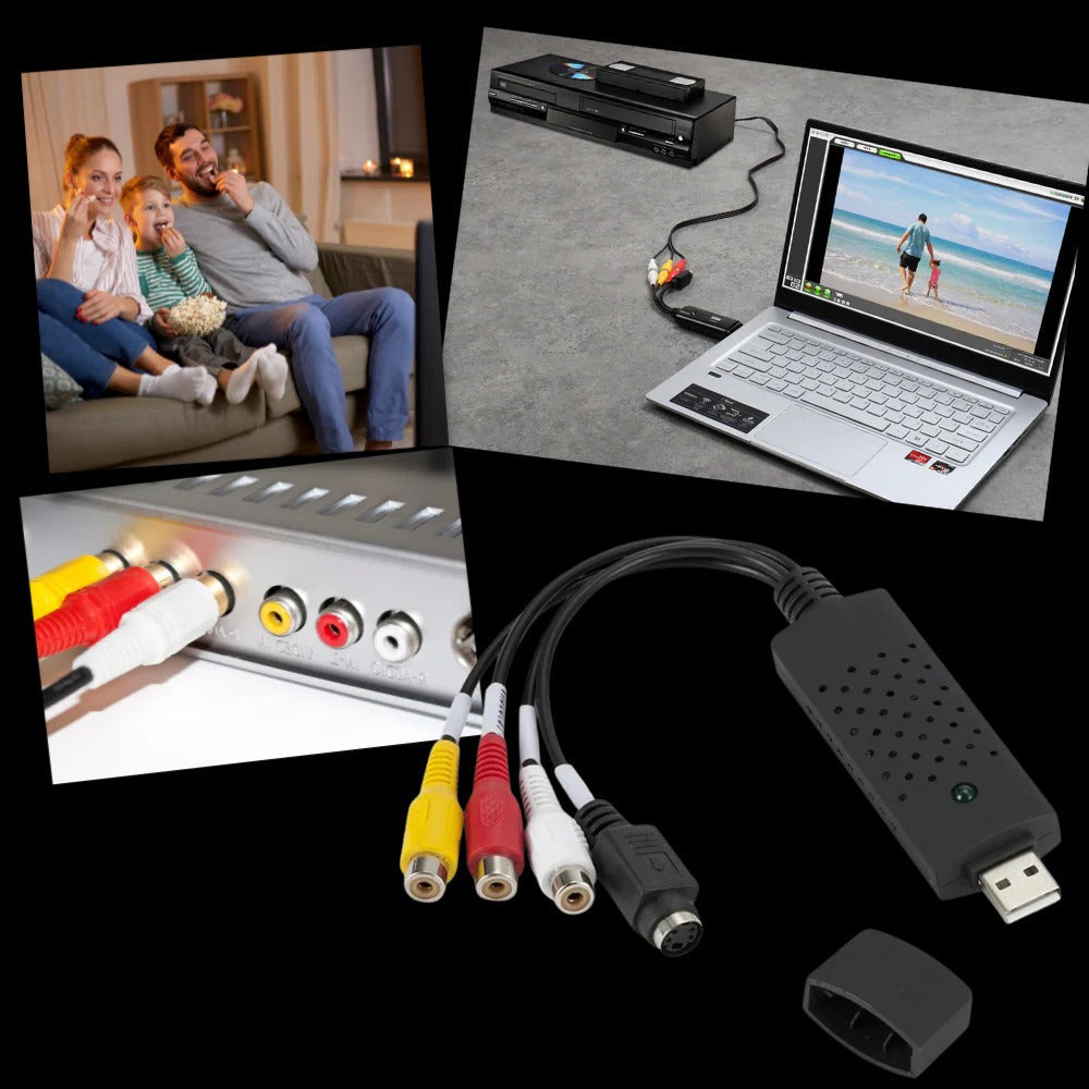 Digital Video Transfer Hub with USB Connectivity