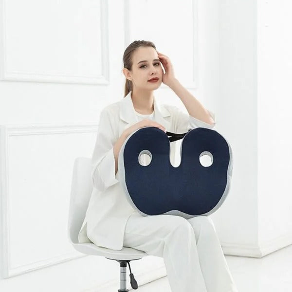 ComfortFit Adjustable Seat Cushion for Pain Relief