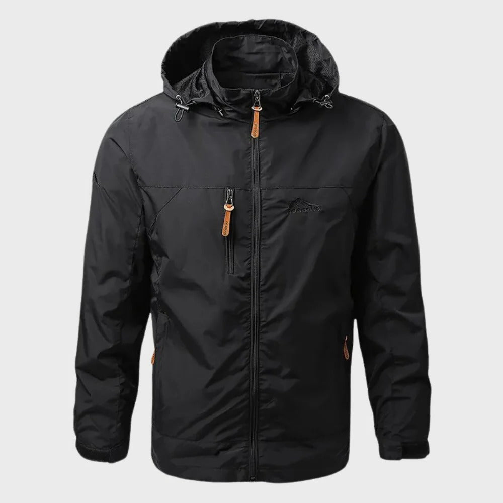 Men's All-Weather Protective Hooded Jacket