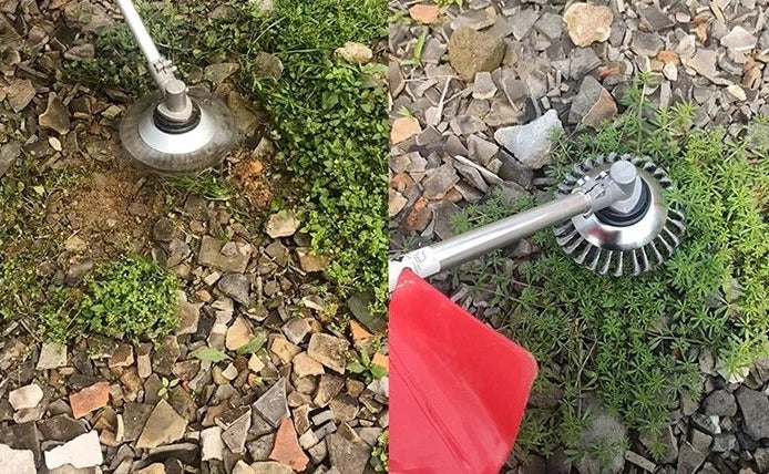 Sturdy Weed Removal Wheel for Powerful Yard Care