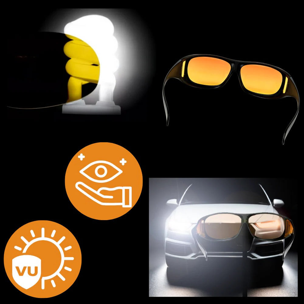 Enhanced Night Vision Driving Glasses for Safer Journeys