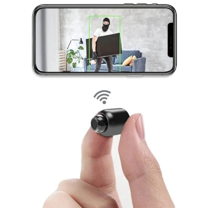 Versatile HD Smart Camera with Night Vision for Home Safety
