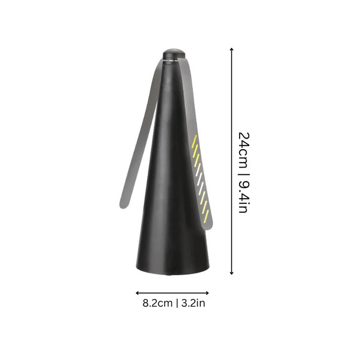 Portable Insect Defense Fan for Dining Spaces