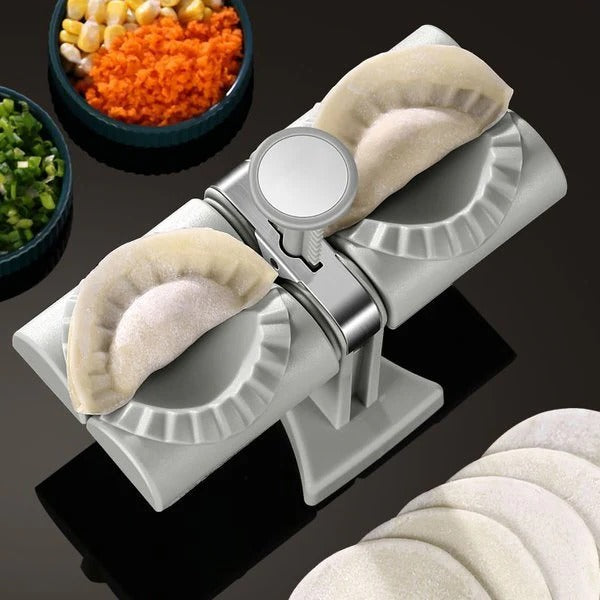 Dual-Headed Dumpling Maker for Fast Creation