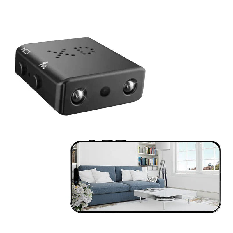 Compact HD Surveillance Camera with Audio & Motion Alerts