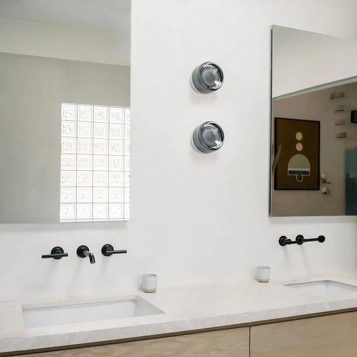 Chic Glass LED Wall Light for Elegant Illumination