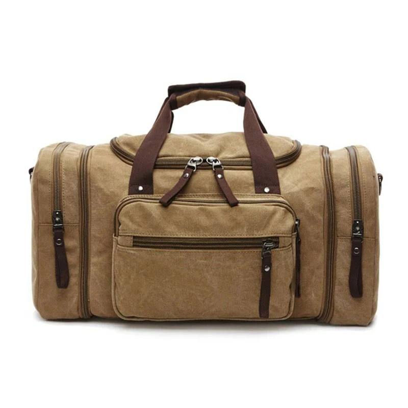 Spacious Canvas Adventure Duffel Bag