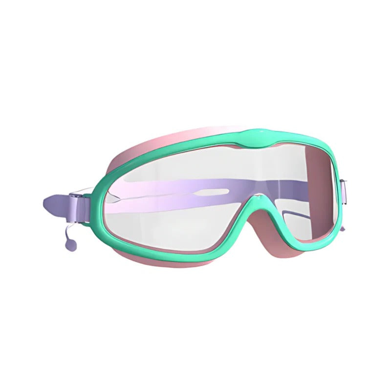 Youth Swim Goggles with Anti-Fog Technology and Wide Lens