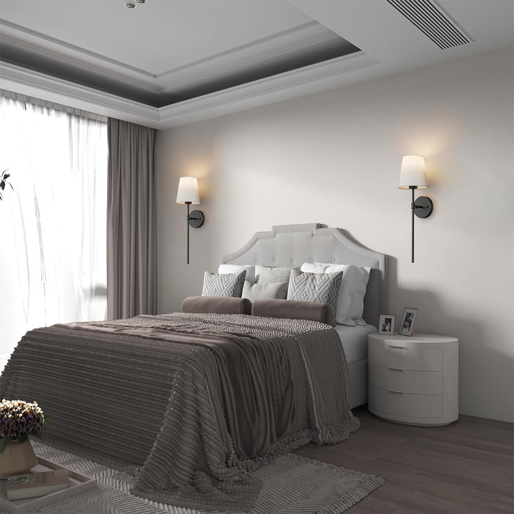 Chic Wireless Wall Sconces (SET OF 2 + 2 FREE BULBS)