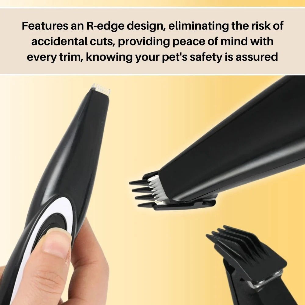 Gentle Grooming Trimmer for Pets