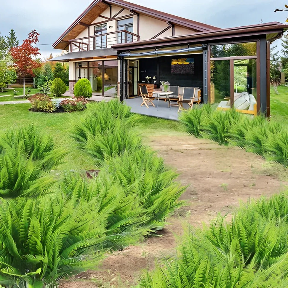 Lifelike Outdoor Fern – UV Resistant and Maintenance-Free