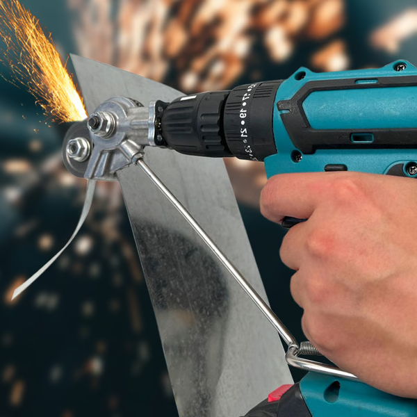 Transform Your Drill into a Powerful Metal Cutting Tool