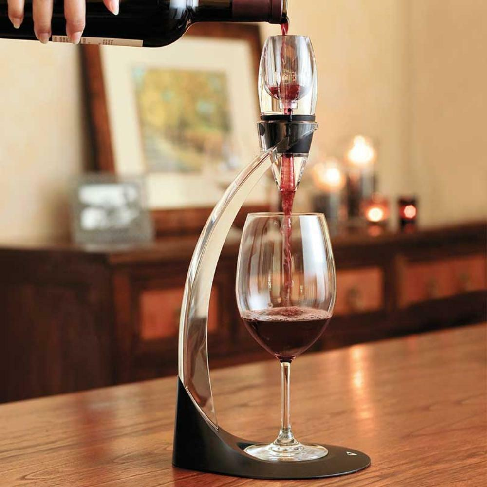 Elegant Wine Aeration Kit with Filter and Display Holder