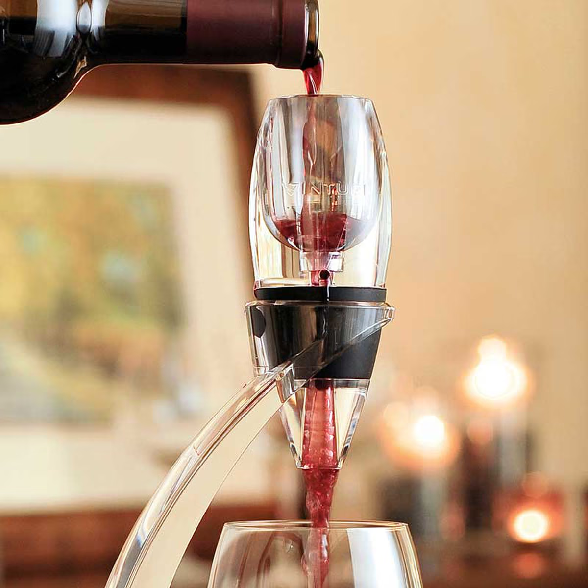 Elegant Wine Aeration Kit with Filter and Display Holder