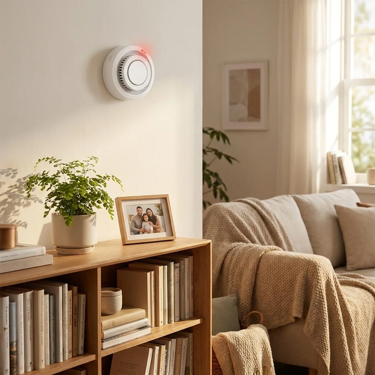 Enhanced WiFi Smoke and Heat Alert System for Home Safety
