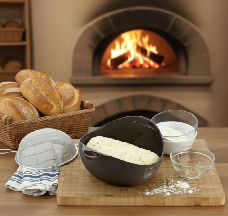 Flexible Silicone Loaf Pan for Effortless Baking