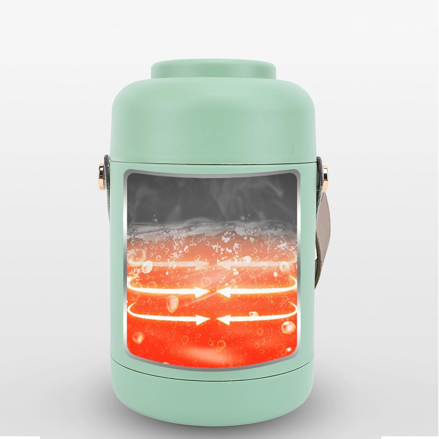 Compact 1L Electric Cooker with Smart Timer for Quick Meals