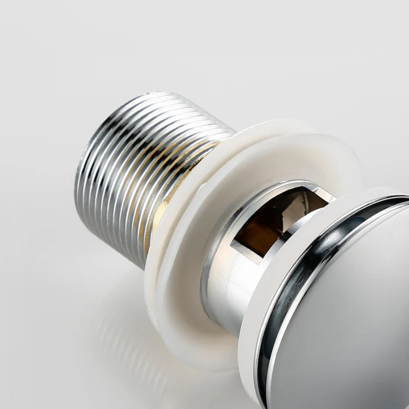 Versatile Pop-Up Drain Stopper for Bathroom Sinks