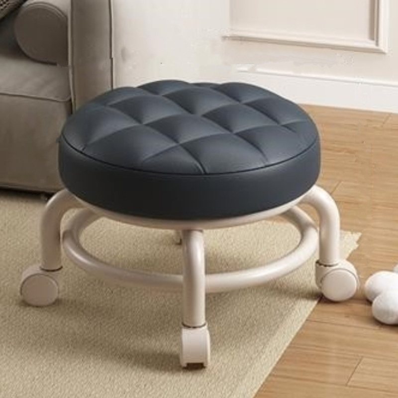 Versatile Kids' Rolling Stool for Easy Shoe Changes