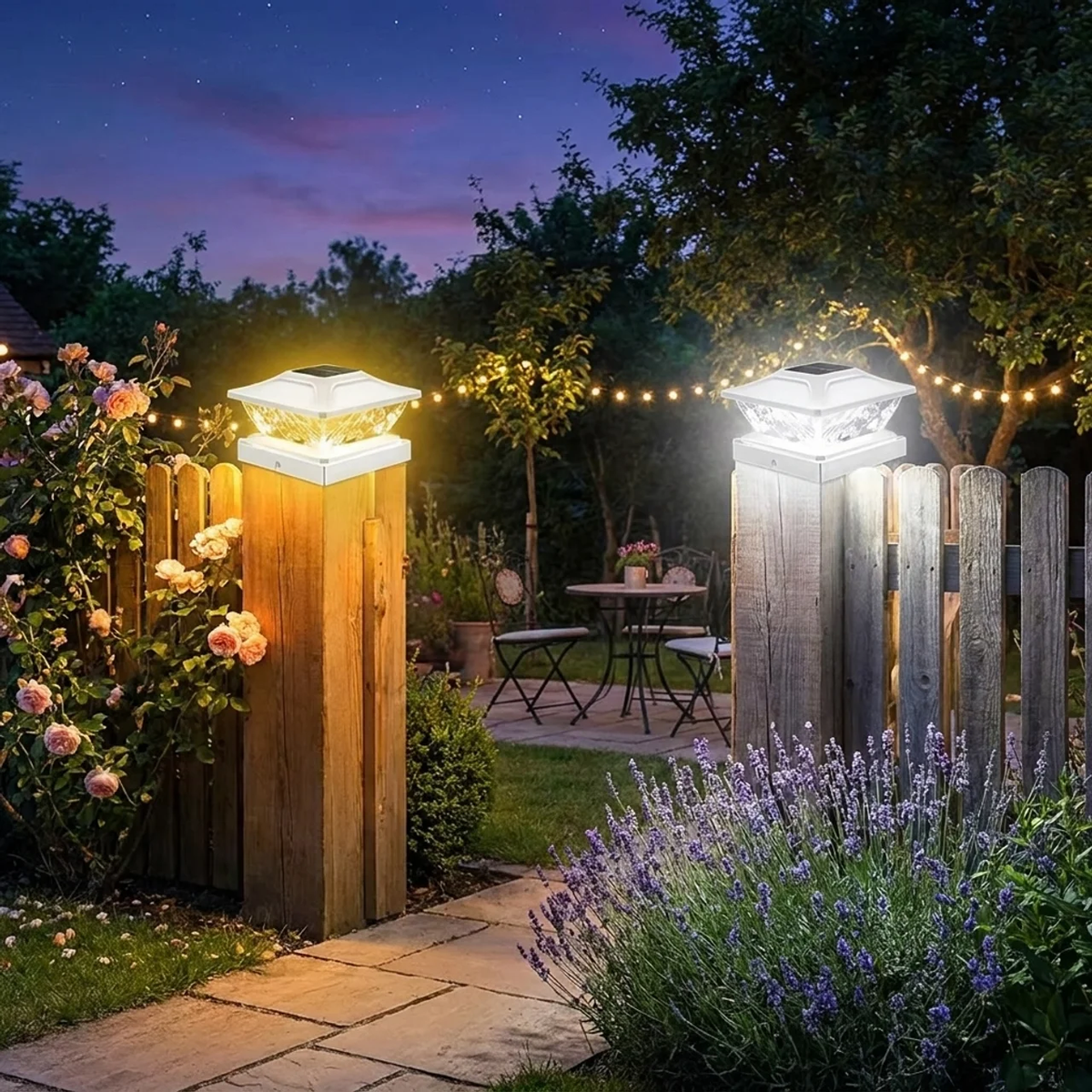Illuminate Your Outdoors with Solar-Powered Post Cap Lights