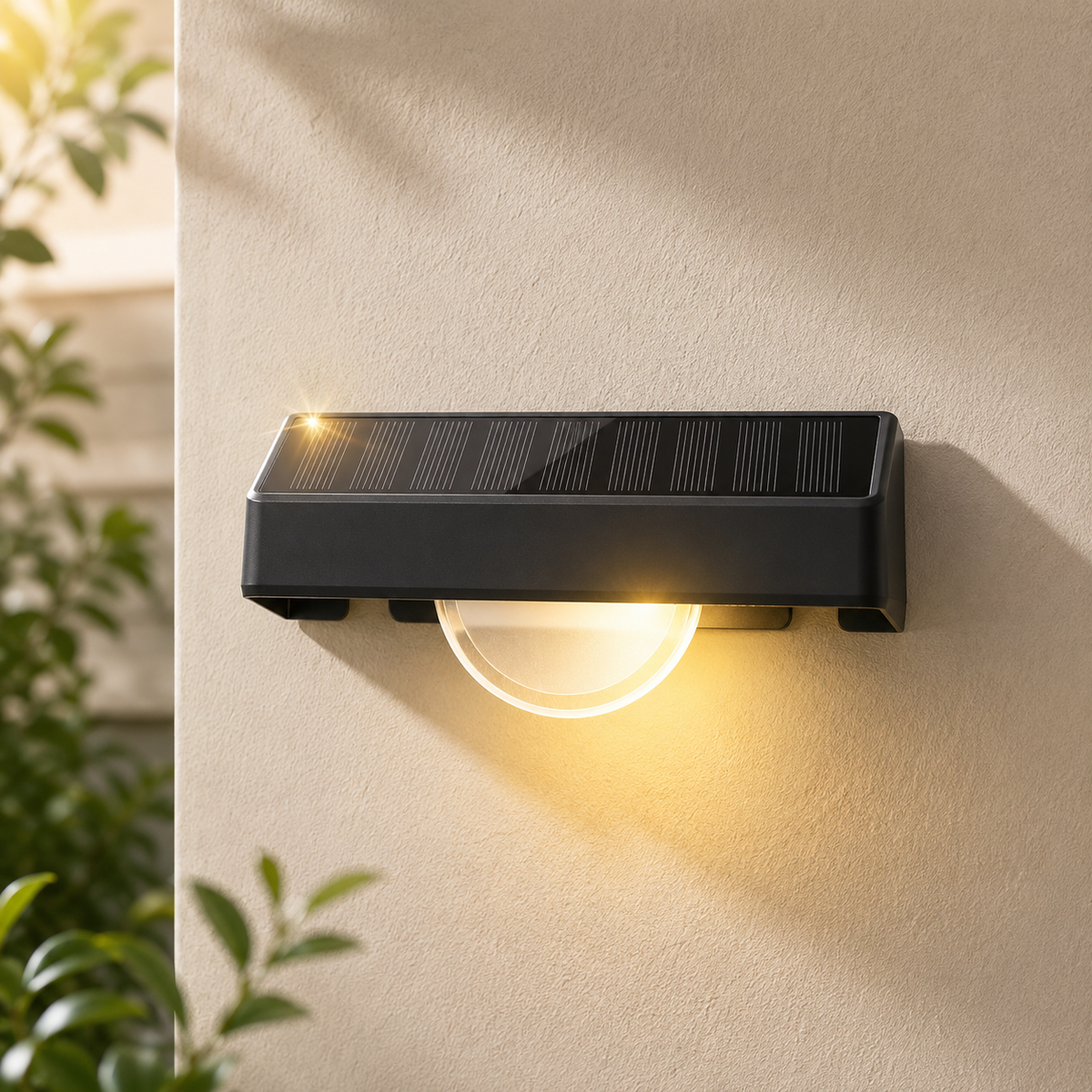 Versatile Solar Outdoor Light with 11 Color Options