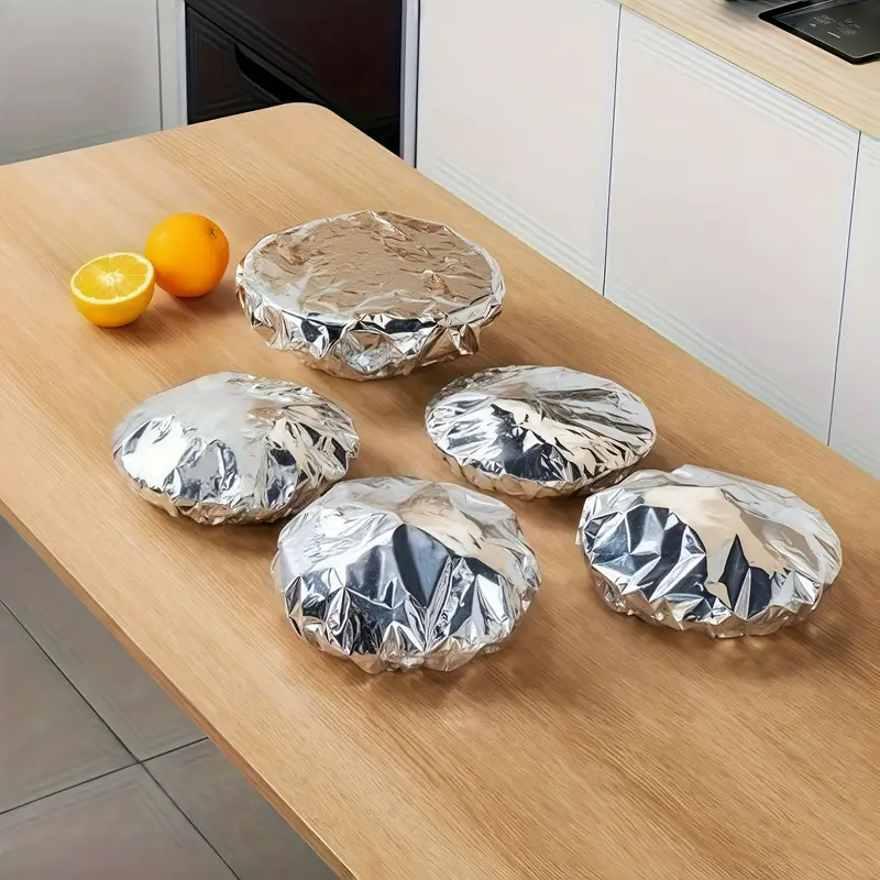 Temperature-Saving Food Cover with Insulated Aluminum Shield