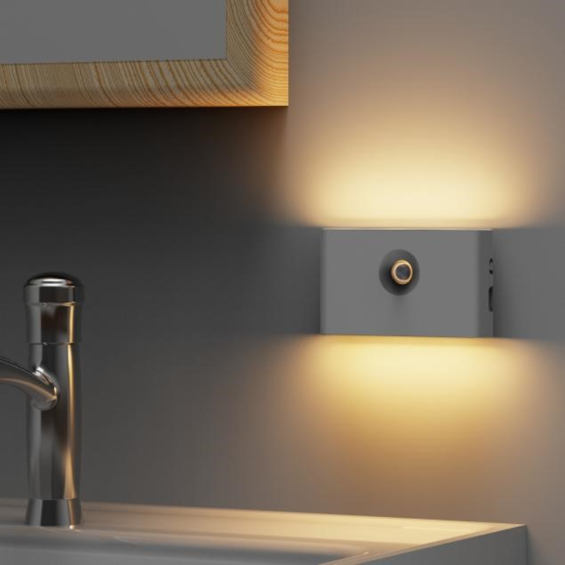 Smart Motion-Activated LED Wall Light with Magnetic Base