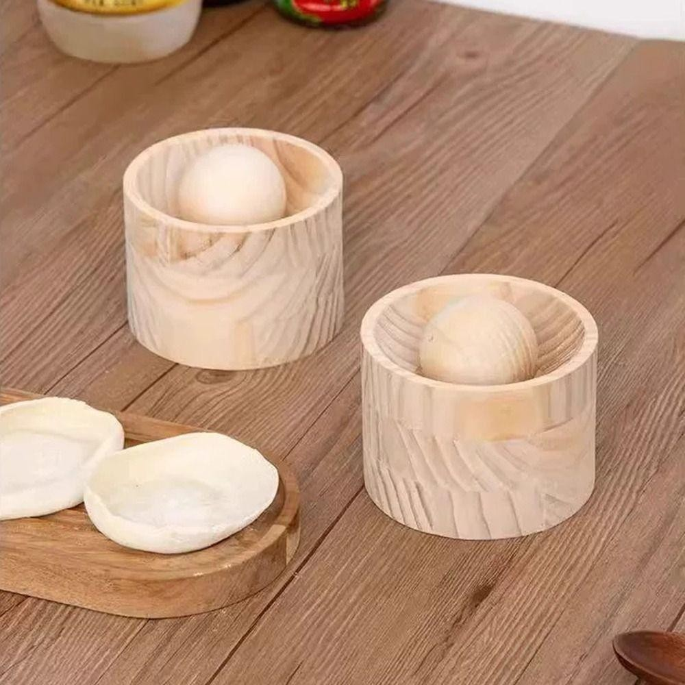 Precision Dough Press with Comfortable Grip and Smooth Finish