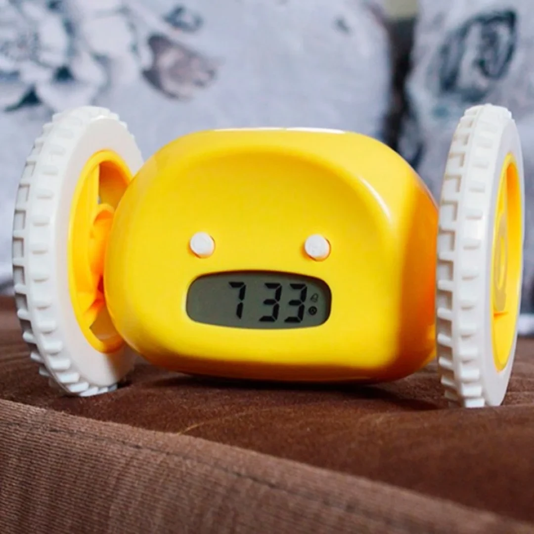 Wake-Up Wanderer: Mobile Alarm Clock with Escape Feature