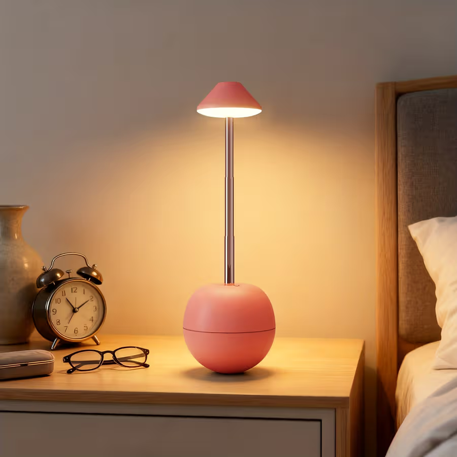 Smart RGB Table Lamp with Remote Control and USB Charger