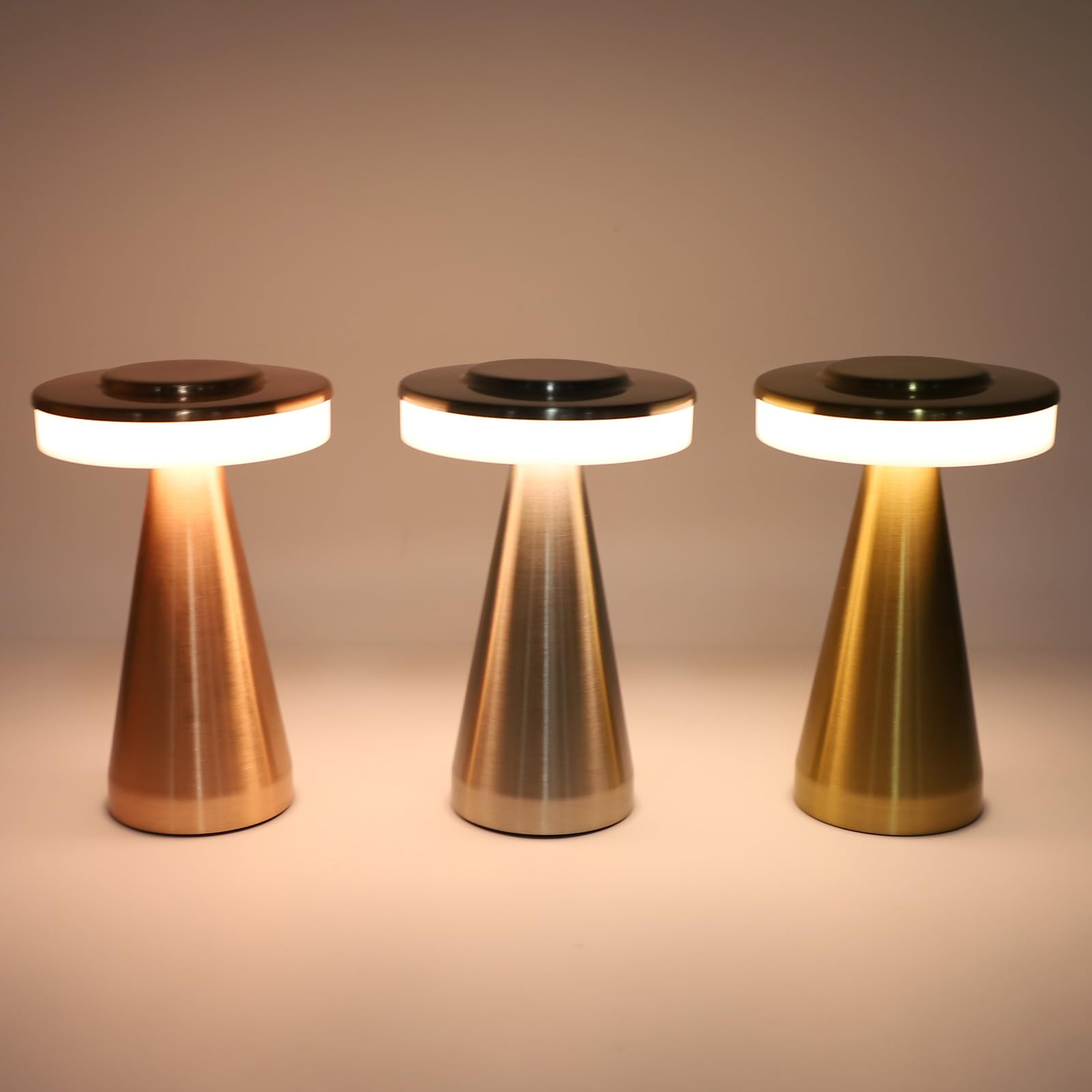 Portable Rechargeable Touch-Control LED Desk Lamp
