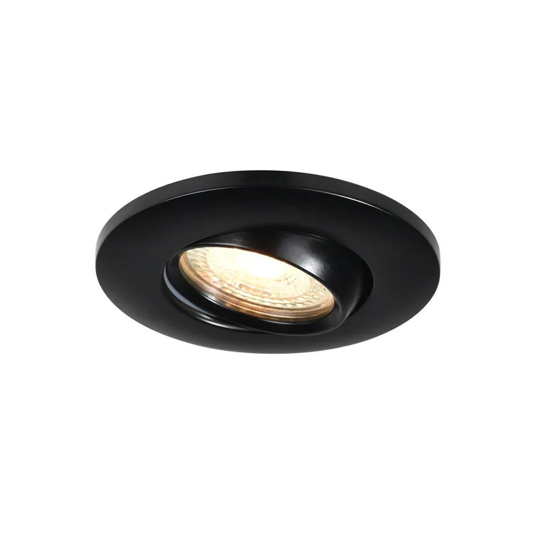 Versatile Recessed LED Spotlight with Adjustable Gimbal