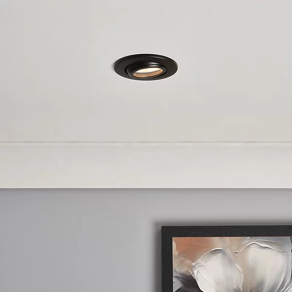 Versatile Recessed LED Spotlight with Adjustable Gimbal