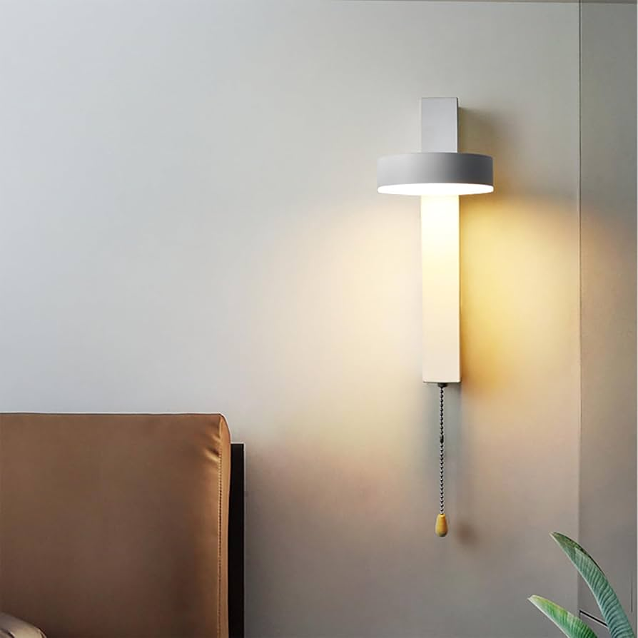 Versatile Indoor Wall Light with 350-Degree Adjustable Head